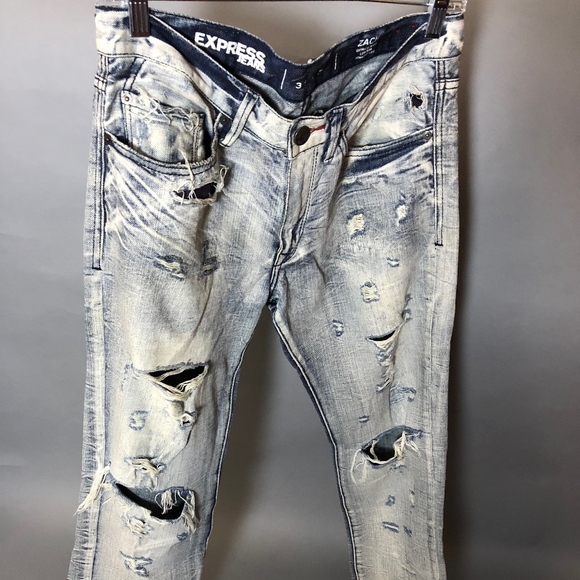 Express, Express Men Other - EXPRESS Men's Distressed Jeans "Zach"